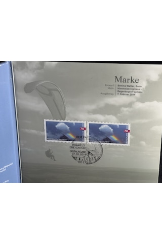 Numisfolder 2019 Almanya 10 Euro Hatıra Sikkesi & İlk Gün Damgalı Pul
