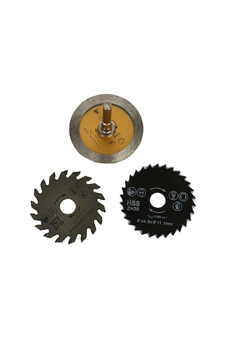 Mini Testere Seti 3 Parça Ahşap Metal Taş