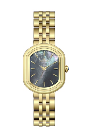 Ferro Fl88743a-b2 Quartz Çelik Sarı Siyah Kadran 22 Mm Kadın Kol Saati