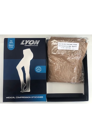 Lyon Diz Üstü Orta Basınçlı Varis Çorabı