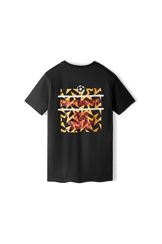 Gsstore Galatasaray Ucl Erkek T-shirt E252216 Siyah