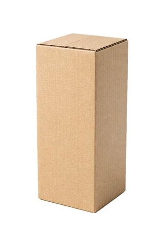 15x15x30 Cm Çift Oluklu Dopel Koli - Şişe, Termos Ve Hassas Obje Kutusu 1