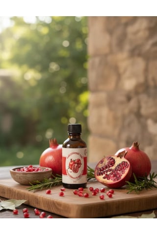Doğal Nar Çekirdeği Yağı 30 Ml Saf, Soğuk Sıkım Canlandırıcı Cilt Bakımı