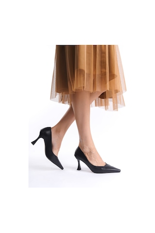 Cordelia Kadın Mat Siyah Stiletto Siyah