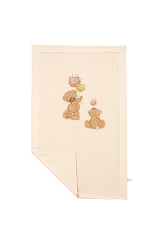 Bebek Organik Pamuk Penye Pike 80x130 Bebek Pilesi