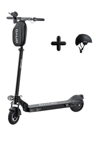 Onvo Ov-007 X 500 W Elektrikli Scooter Kasklı Siyah