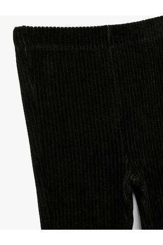 Koton Siyah Kız Bebek Tayt 6wmg40075ak Siyah