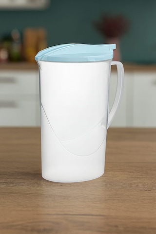 Şeffaf Sürahi 1700ml / 57oz - Mavi