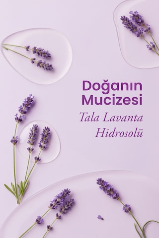 Tala Lavanta Suyu %100 Saf Ve Doğal Canlandırıcı Ve Besleyici Etkili Tonik Lavanta Hidrosolü 100 ML