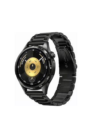 Huawei Watch Gt3 / Gt4 / Gt5 / Gt6 / Gt6 Pro 46mm Uyumlu 22mm Paslanmaz Çelik Akıllı Saat Kordonu