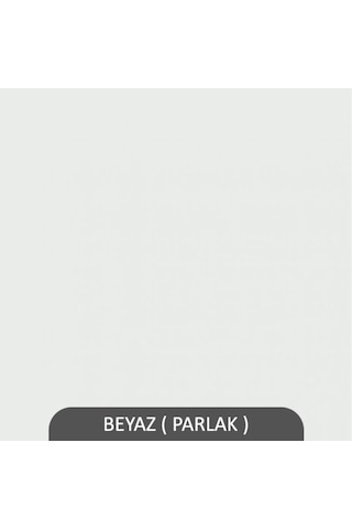 Rafkestir 3 Lü Almira Duvar Rafı Beyaz ( Parlak )