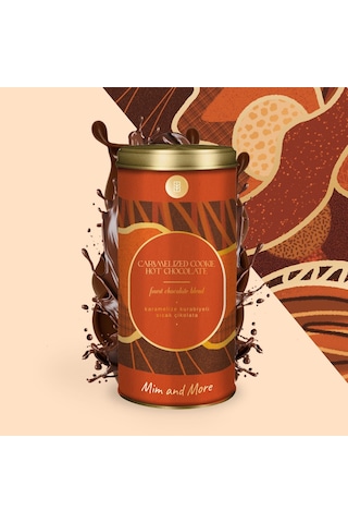 Mim and More Karamelize Kurabiyeli Sıcak Çikolata Caramelized Cookie Hot Chocolate Tin 200 G