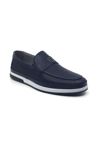 Lisans Sohes Lisans Shoes %100 Hakiki Deri Erkek Günlük Ortopedik Rahat Yazlık Ayakkabı Yeni Sezon 40-44 Lacivert