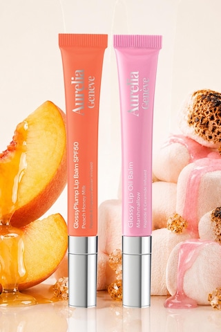 The Spf Layer Duo - Güneşten Koruyucu & Dolgunlaştırıcı, Nemlendirici Etkili İkili Lip Balm Seti Soft Pembe & Şeftalimsi Pembe