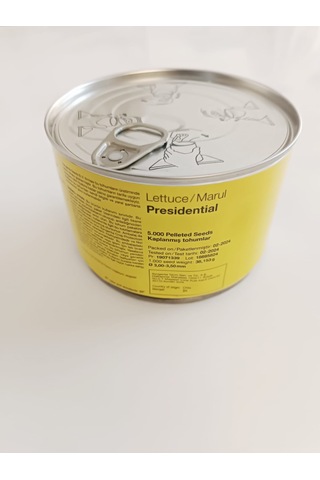 Presidential Yedikule Marul Tohumu 1 Kutux5000 Adet Kaplı Tohum