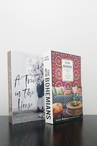2'li Dekoratif Kitap Kutu Görünümlü A Three İn The House & The New Bohemians Temalı