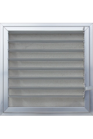 Alüminyum Menfez Eloksal Parlak Uzun Ömürlü Banyo Wc Havalandırma Panjur