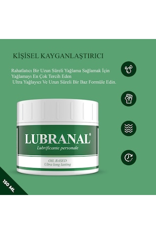 İntimateline Lubranal Yağ Bazlı 150 Ml Kayganlaştırıcı