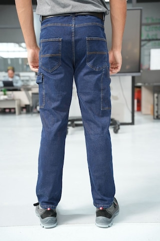 Uniprom İş Pantolonu Kot Kumaş Titan Flex Model Lacivert Lacivert