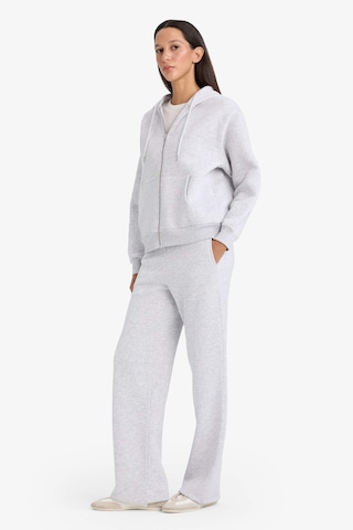Defacto Straight Fit Basic Düz Cepli Yüksek Bel Eşofman Altı B8571ax25augr93 Gri-gr93