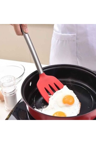 EPİNOX  SİLİKON SPATULA KIRMIZI (SS-35K)
