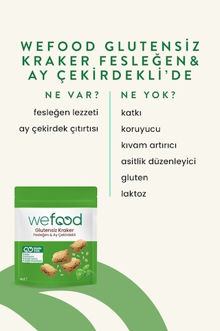 Fesleğenli Kraker 40 Gr 3'lü