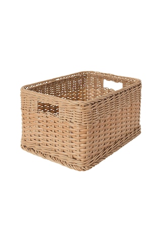 Sepet, Plastik Rattan, 25x35x20 Cm 1