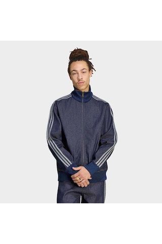 Adidas Firebird Adicolor Raw Erkek Mavi Jean Ceket Ks4971
