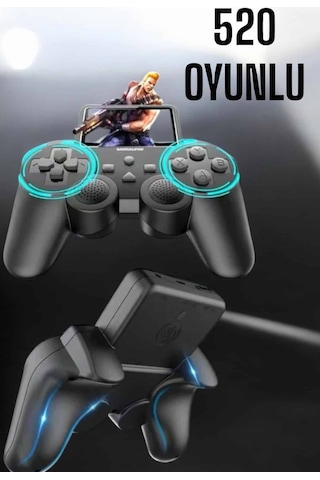 S10 Sup 520 Oyunlu Gamepad Tv Uyumlu Gamepad Diğer