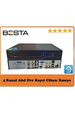 Ahd Dvr 4 Kanal Kamera Kayıt Cihazı - Xmeye Kd-604hd