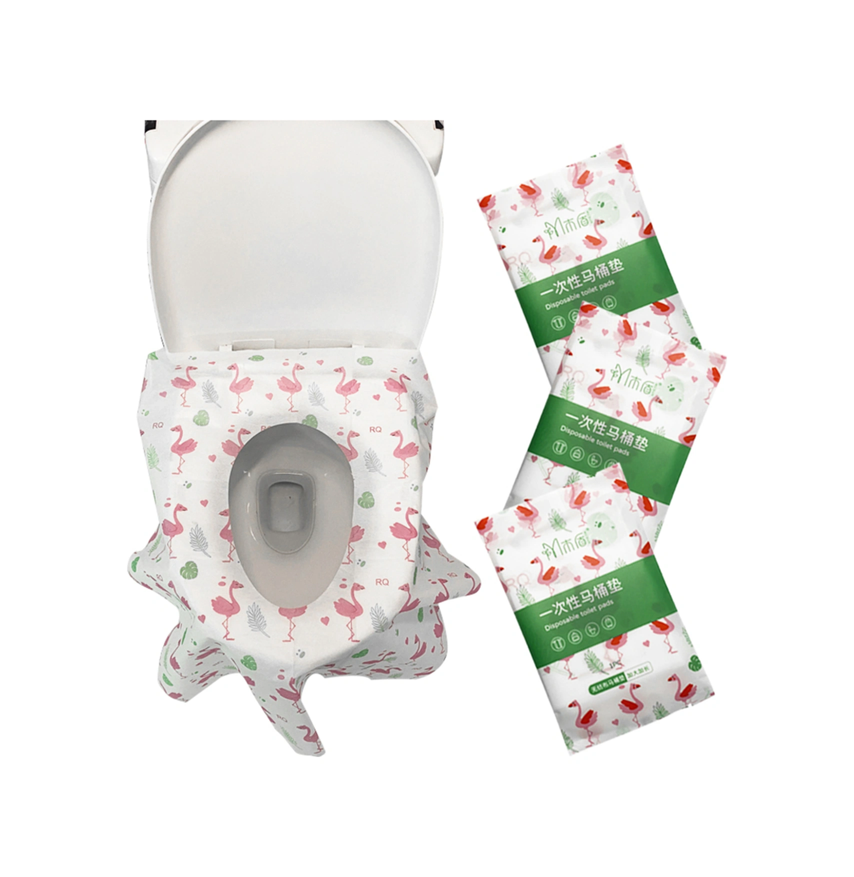 Hijyenik Kullan-at Klozet Kapağı Örtüsü 10 Lu Paket