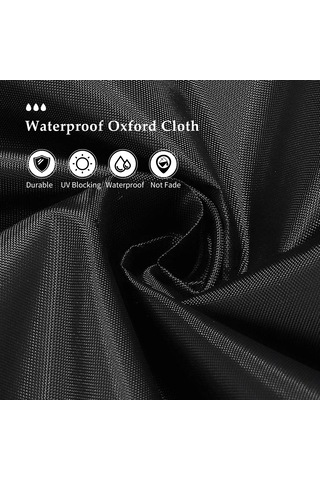 Konesam Siyah 30x30x153cm 201d Oxford Kumaşlı, Su Geçirmez, Toz Ve Uv Koruyucu, Taşınabilir Açık Hava Çadır Koruması Çok Renkli