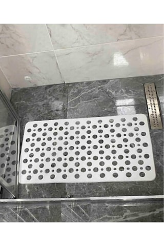 Dln Shop 2 Adet Bubble Bath Math Banyo & Duş Kaydırmazı Beyaz V-141 Beyaz