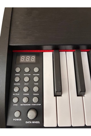 Reiter Md35 Tabure Kulaklık Dahi 88tuş Hassasiyetli Ahşap Piyano Siyah