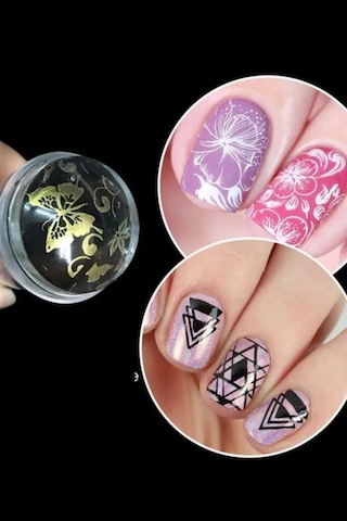 Gold Beauty Tırnak Süs Damgalama Yumuşak ve Pürüzsüz Yüzey Kolay