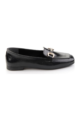 Bambi Siyah Kadın Loafer Ayakkabı K01641023042 Siyah