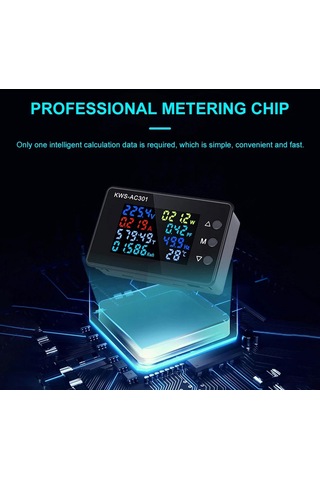 Homyl Güç Ölçer Voltaj Ekranı Enerji Direnci Test Cihazı