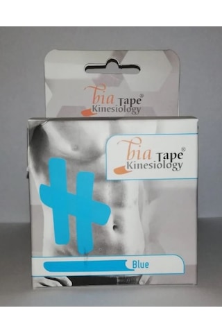 Kinesio Bia Tape Kinesiology 5 CM x 5 M Kas Bandı Mavi