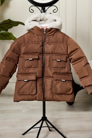 Benitto Kids Erkek Bebek Çocuk Mont 51357 Camel