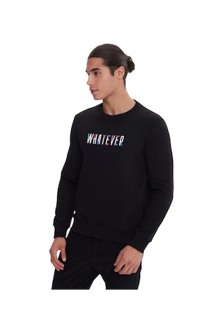 The Crow Whatever Erkek Sweatshırt Tc1904 Sİyah