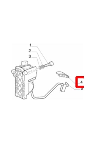 Gaz Pedal Lastiği Fiat Doblo Albea Palio Tempra 7688370