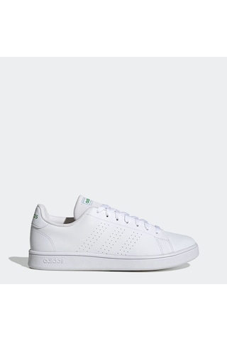 Ftwwht/ftwwht/green Adidas Erkek Tenis Ayakkabı Advantage Base Gw2063 Beyaz
