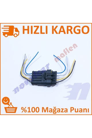 Maflen Su Geçirmez Hazır Bağlantı Soket 5pin Dişi erkek Set-s2930