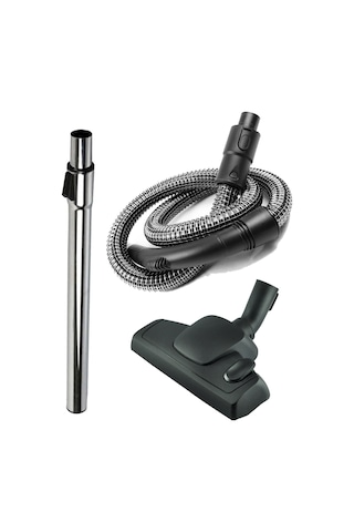 Fakir Veyron Serisine Uyumlu Süpürge Çelik Telli Hortum Komple Seti