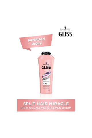 Schwarzkopf Gliss Split Hair Miracle Şampuan 360 ML