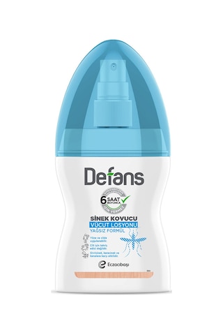 4 Adet Defans Sinek Kovucu Su Bazlı Vücut Losyonu 100 Ml