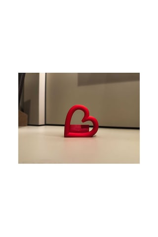 Kalp Tasarımlı Polaroid Fotoğraf Tutucu & Dekoratif Fotoğraf Standı - Çok Renkli 2 adet