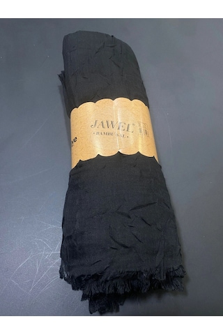 Bambu Kraş Şal Siyah-jawel Çok Renkli