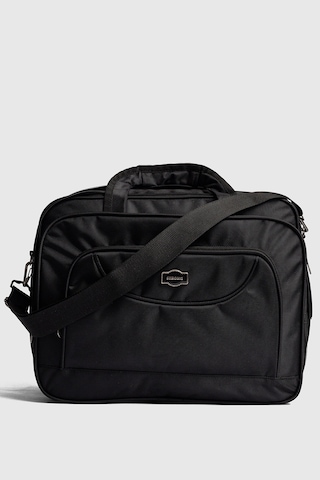 15.6" İnç Körüklü Evrak Bilgisayar Notebook Laptop Çantası Kse01 Siyah Siyah