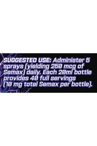 Grımlabs Semax 10mg - 250mcg Per Spray